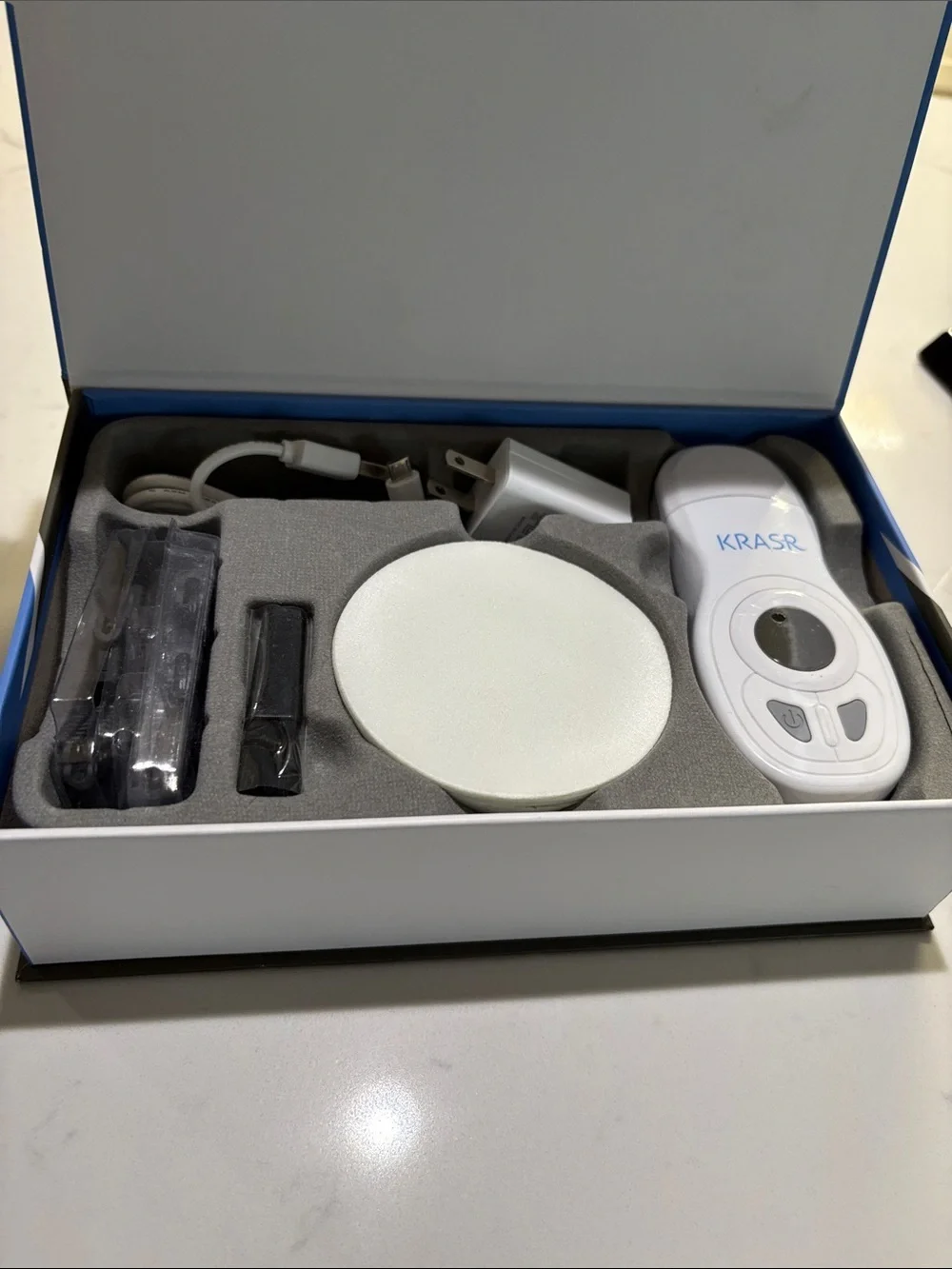 Ras Permanent Hair Remover - Blue, White, Black Packaging